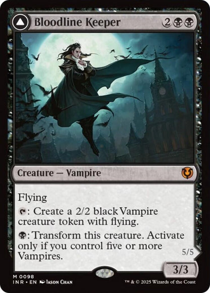 Bloodline Keeper // Lord of Lineage [Innistrad Remastered] Foil