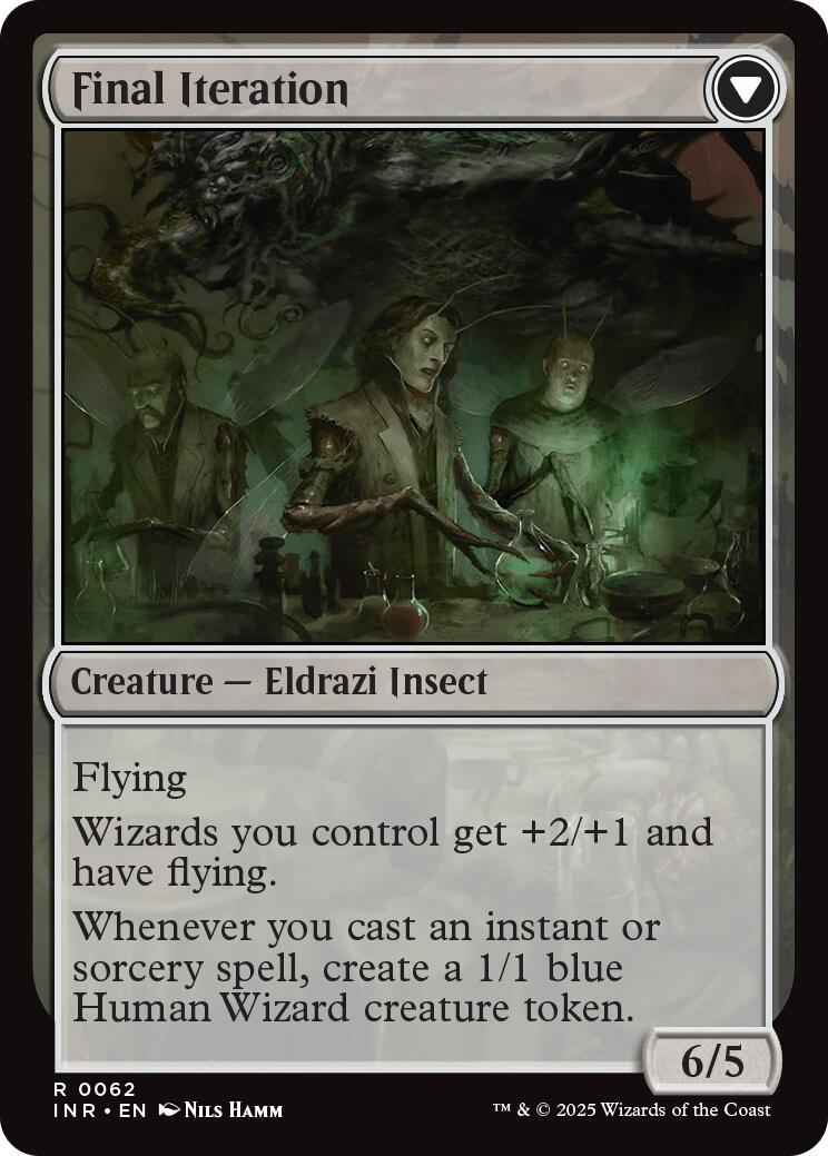 Docent of Perfection // Final Iteration [Innistrad Remastered] Foil