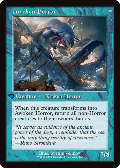 Thing in the Ice // Awoken Horror (Retro Frame) [Innistrad Remastered] Foil