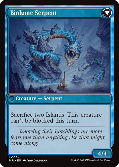 Biolume Egg // Biolume Serpent [Innistrad Remastered] Foil