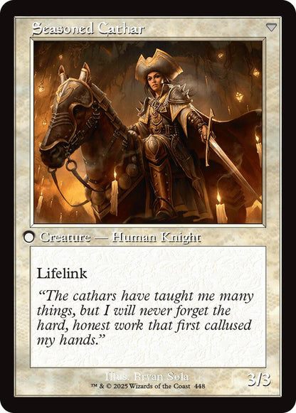 Ambitious Farmhand // Seasoned Cathar (Retro Frame) [Innistrad Remastered] Foil