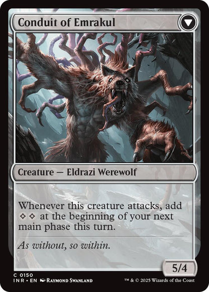 Conduit of Storms // Conduit of Emrakul [Innistrad Remastered] Foil