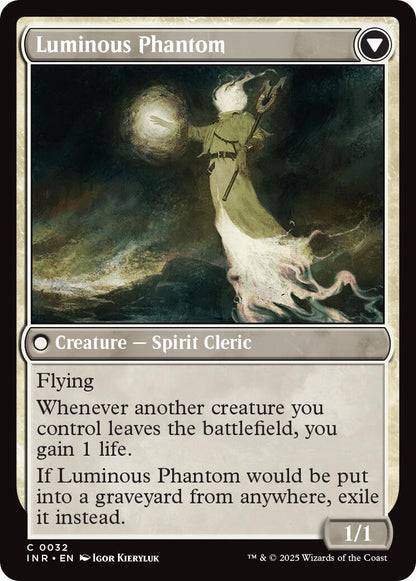 Lunarch Veteran // Luminous Phantom [Innistrad Remastered] Foil