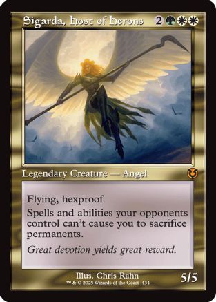 Sigarda, Host of Herons (Retro Frame) [Innistrad Remastered] Foil
