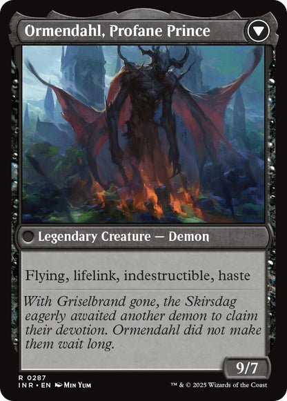 Westvale Abbey // Ormendahl, Profane Prince [Innistrad Remastered] Foil