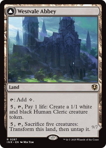 Westvale Abbey // Ormendahl, Profane Prince [Innistrad Remastered] Foil
