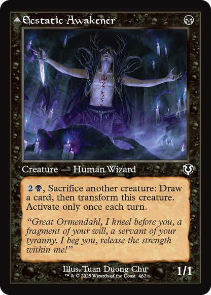 Ecstatic Awakener // Awoken Demon (Retro Frame) [Innistrad Remastered] Foil