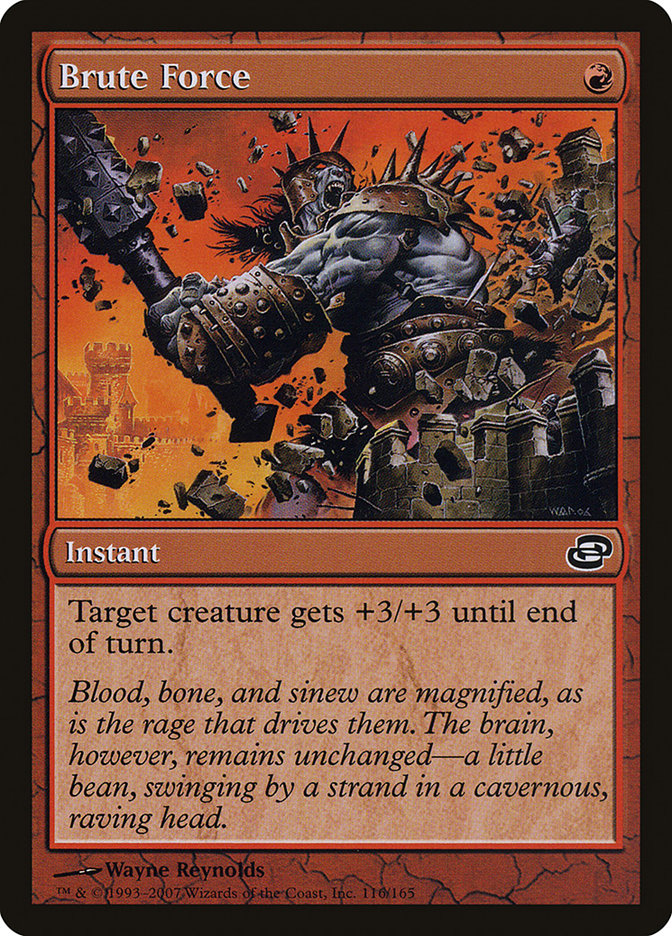Brute Force [Planar Chaos] Foil