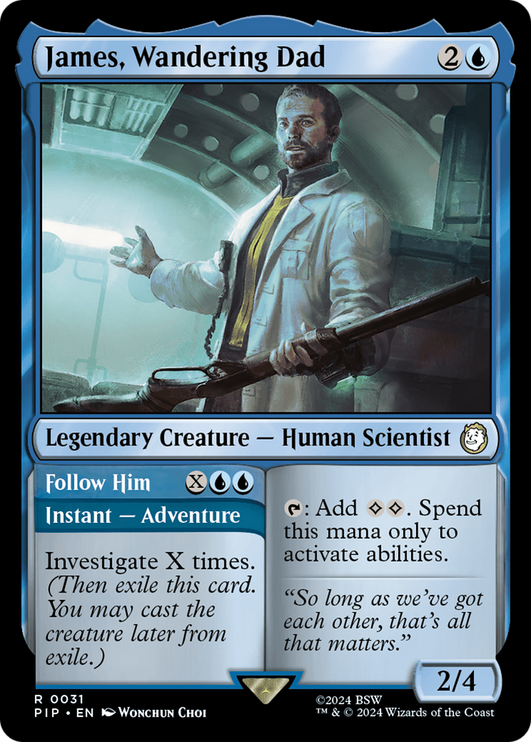 James, Wandering Dad // Follow Him [Fallout] Foil