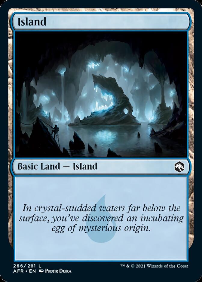 Island (266) [Dungeons & Dragons: Adventures in the Forgotten Realms] Foil