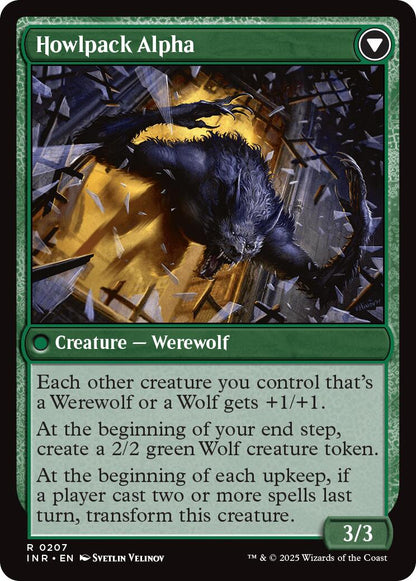Mayor of Avabruck // Howlpack Alpha [Innistrad Remastered] Foil