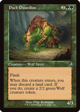 Pack Guardian (Retro Frame) [Innistrad Remastered] Foil