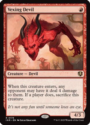 Vexing Devil [Innistrad Remastered] Foil