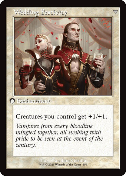 Wedding Announcement // Wedding Festivity (Retro Frame) [Innistrad Remastered] Foil