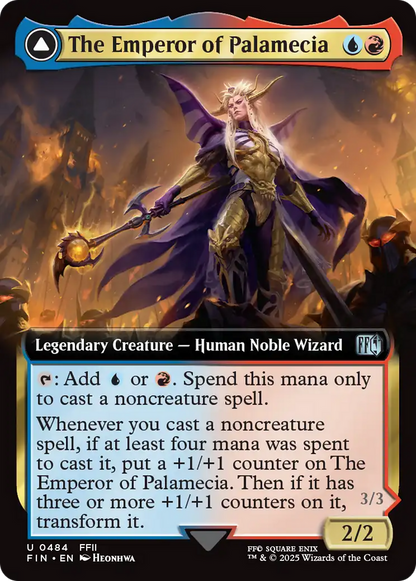 The Emperor of Palamecia // The Lord Master of Hell (Extended Art) [FINAL FANTASY] Foil