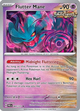 Flutter Mane (043/131) [Scarlet & Violet: Prismatic Evolutions] Reverse Holofoil