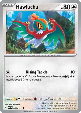 Hawlucha (089/131) [Scarlet & Violet: Prismatic Evolutions] Reverse Holofoil