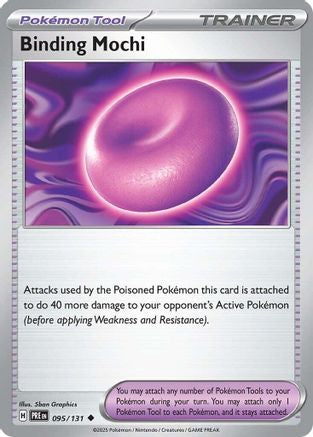 Binding Mochi (095/131) [Scarlet & Violet: Prismatic Evolutions] Reverse Holofoil