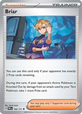Briar (100/131) [Scarlet & Violet: Prismatic Evolutions] Reverse Holofoil