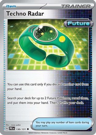 Techno Radar (130/131) [Scarlet & Violet: Prismatic Evolutions] Reverse Holofoil
