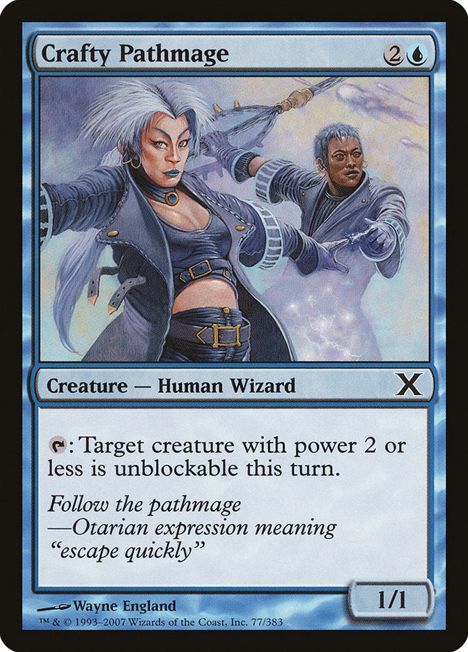 Crafty Pathmage [Tenth Edition] Foil
