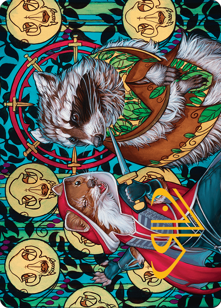 Ruthless Negotiation // Ruthless Negotiation  [Bloomburrow Art Series] (Borderless) Foil