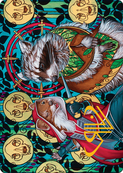 Ruthless Negotiation // Ruthless Negotiation  [Bloomburrow Art Series] (Borderless) Foil