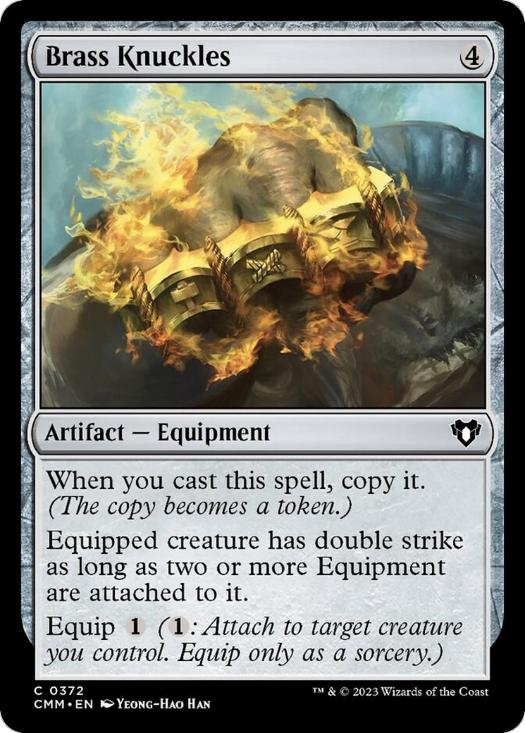 Brass Knuckles [Commander Masters] Foil