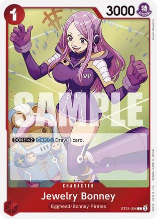 Jewelry Bonney (ST21-004) - [Starter Deck EX: Gear 5]
