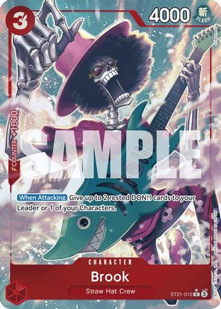 Brook (Parallel) (ST21-012) - [Starter Deck EX: Gear 5] Foil
