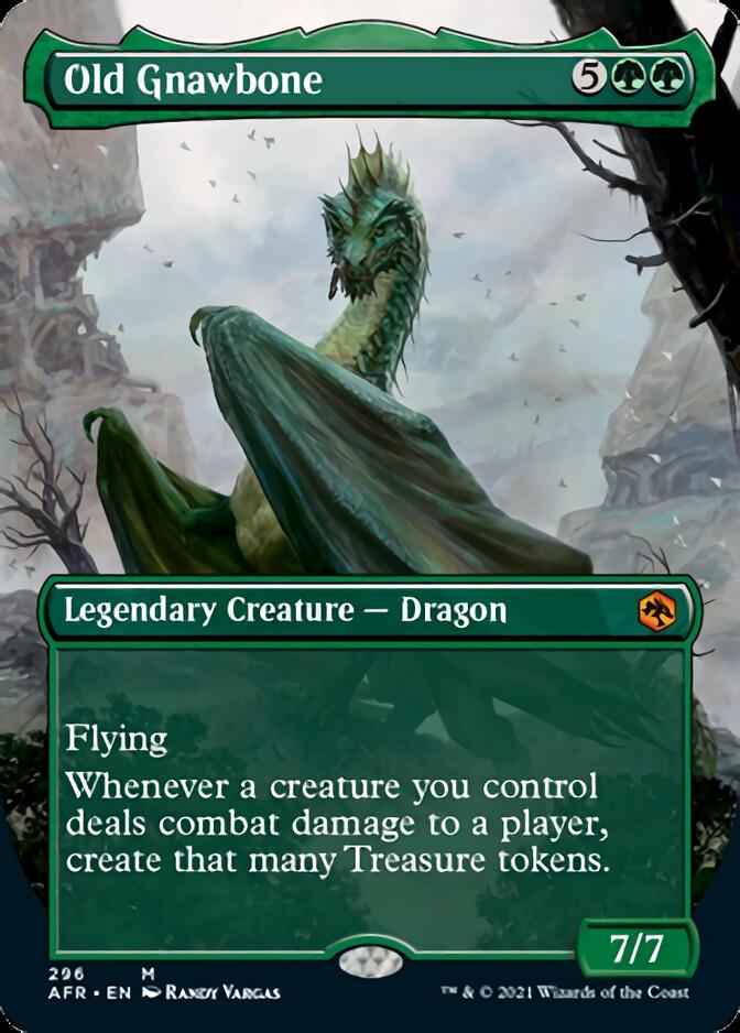 Old Gnawbone (Borderless Alternate Art) [Dungeons & Dragons: Adventures in the Forgotten Realms] Foil