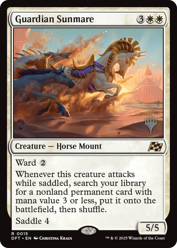 Guardian Sunmare (Promo Pack) [Aetherdrift Promos] Foil