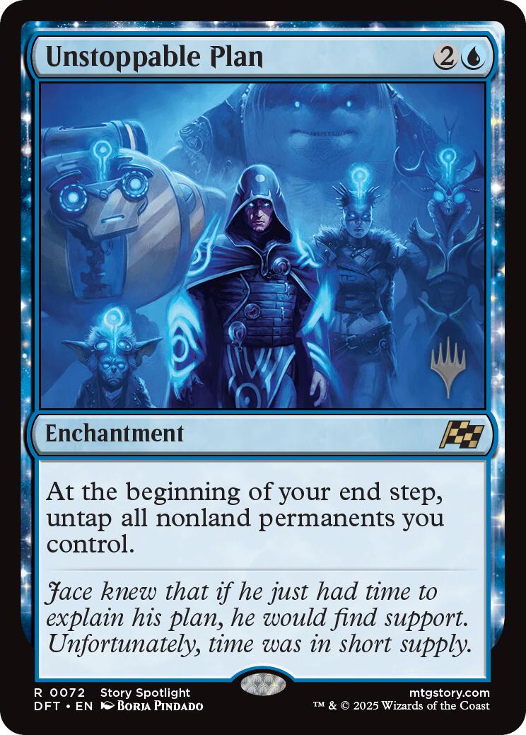 Unstoppable Plan (Promo Pack) [Aetherdrift Promos] Foil