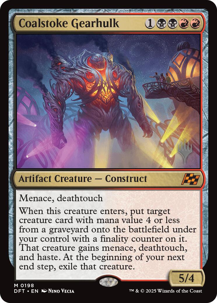 Coalstoke Gearhulk (Promo Pack) [Aetherdrift Promos] Foil