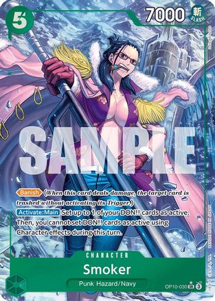 Smoker (030) (Parallel) (OP10-030) - [Royal Blood] Foil