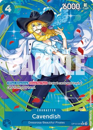 Cavendish (045) (Parallel) (OP10-045) - [Royal Blood] Foil