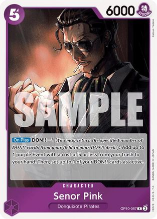 Senor Pink (OP10-067) - [Royal Blood] Foil