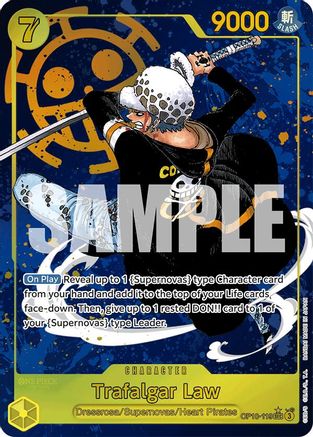 Trafalgar Law (119) (Parallel) (OP10-119) - [Royal Blood] Foil