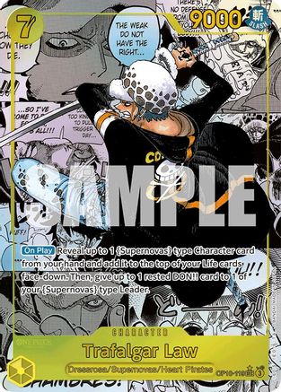 Trafalgar Law (119) (Manga) (OP10-119) - [Royal Blood] Foil