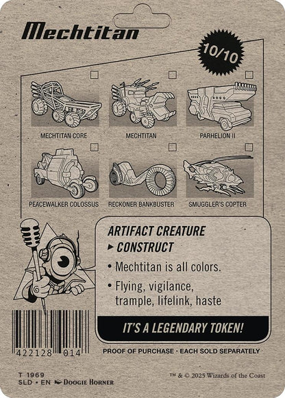 Mechtitan Token [Secret Lair Drop Series] Foil