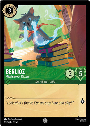 Berlioz - Mischievous Kitten (99/204) [Archazia's Island]