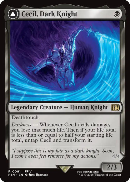 Cecil, Dark Knight // Cecil, Redeemed Paladin [FINAL FANTASY] Foil