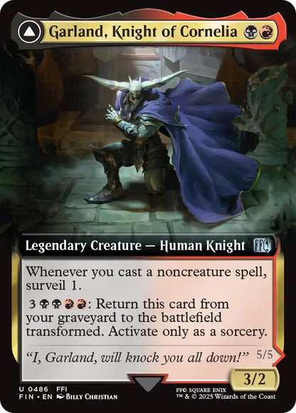 Garland, Knight of Cornelia // Chaos, the Endless (Extended Art) [FINAL FANTASY] Foil
