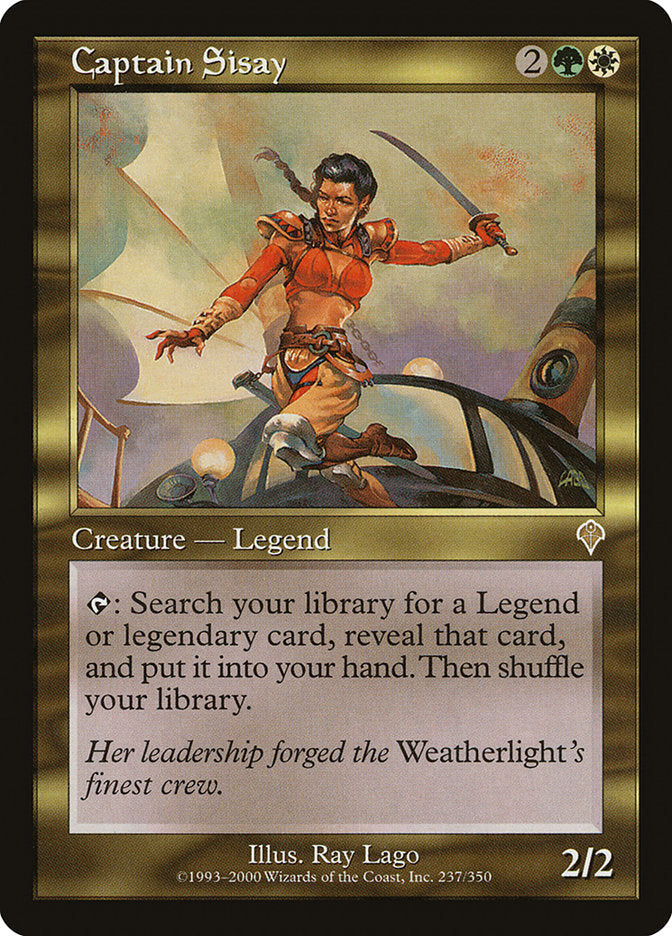 Captain Sisay [Invasion] Foil -1