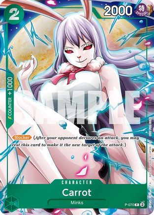 Carrot (Event Pack Vol. 6) (P-070) - [One Piece Promotion Cards] Foil
