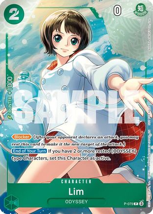 Lim (Event Pack Vol. 6) (P-079) - [One Piece Promotion Cards] Foil