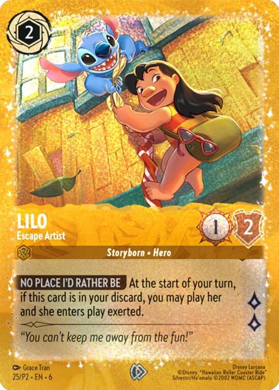 Lilo - Escape Artist (25) [Promo Cards]