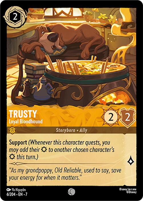 Trusty - Loyal Bloodhound (6/204) [Archazia's Island]