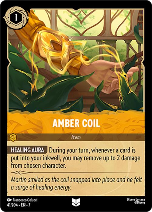 Amber Coil (41/204) [Archazia's Island]