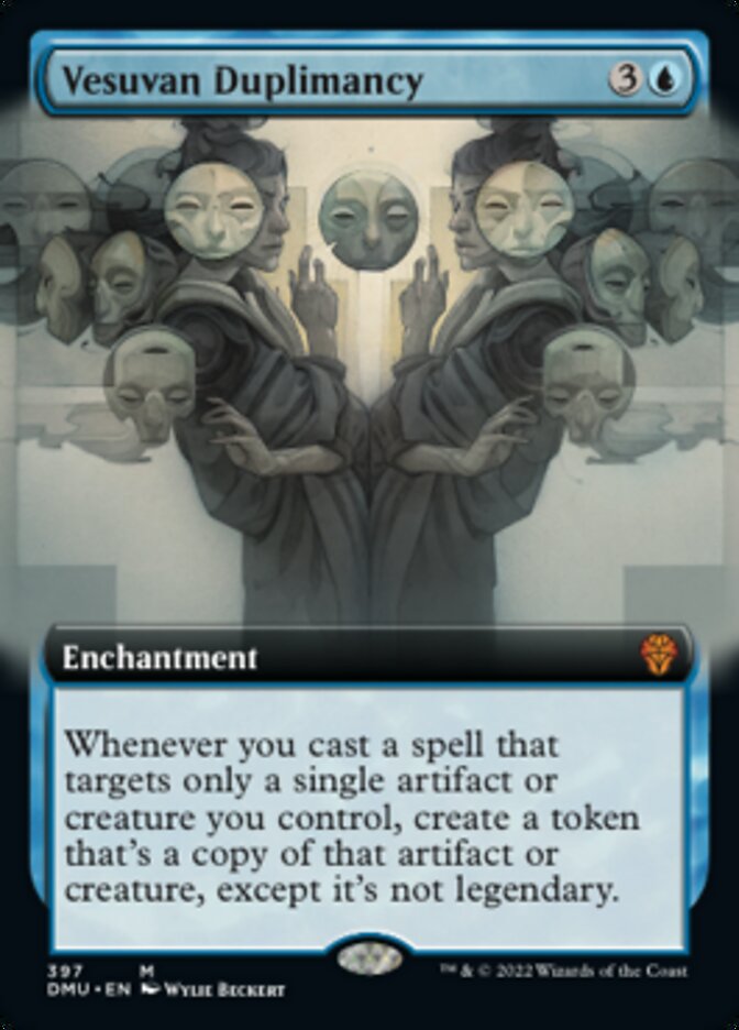 Vesuvan Duplimancy (Extended Art) [Dominaria United] Foil